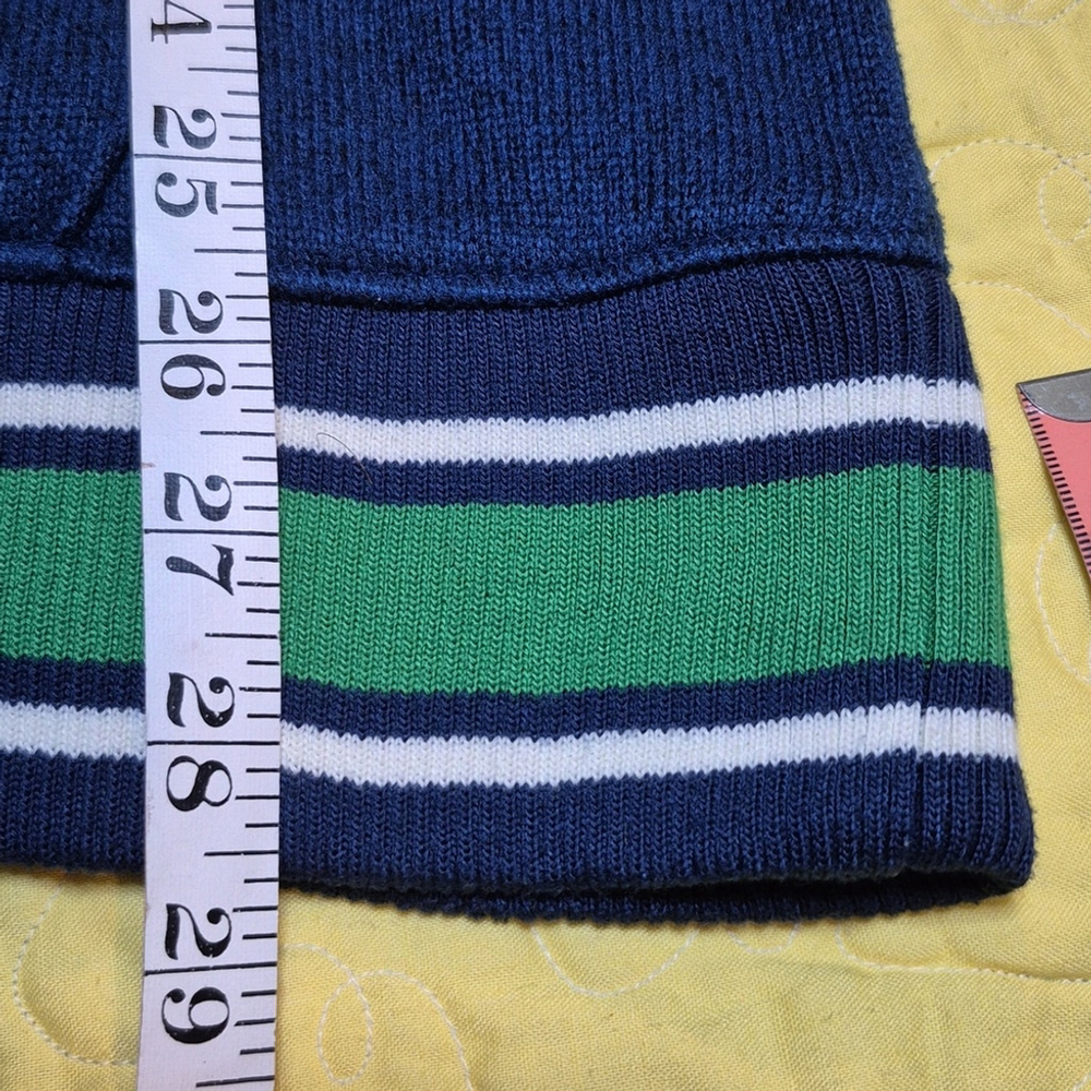 CCM: Blue/Green/white Vancouver Canucks Zip-Up Jacket.(#2014) Sz.large. - Picture 11 of 13